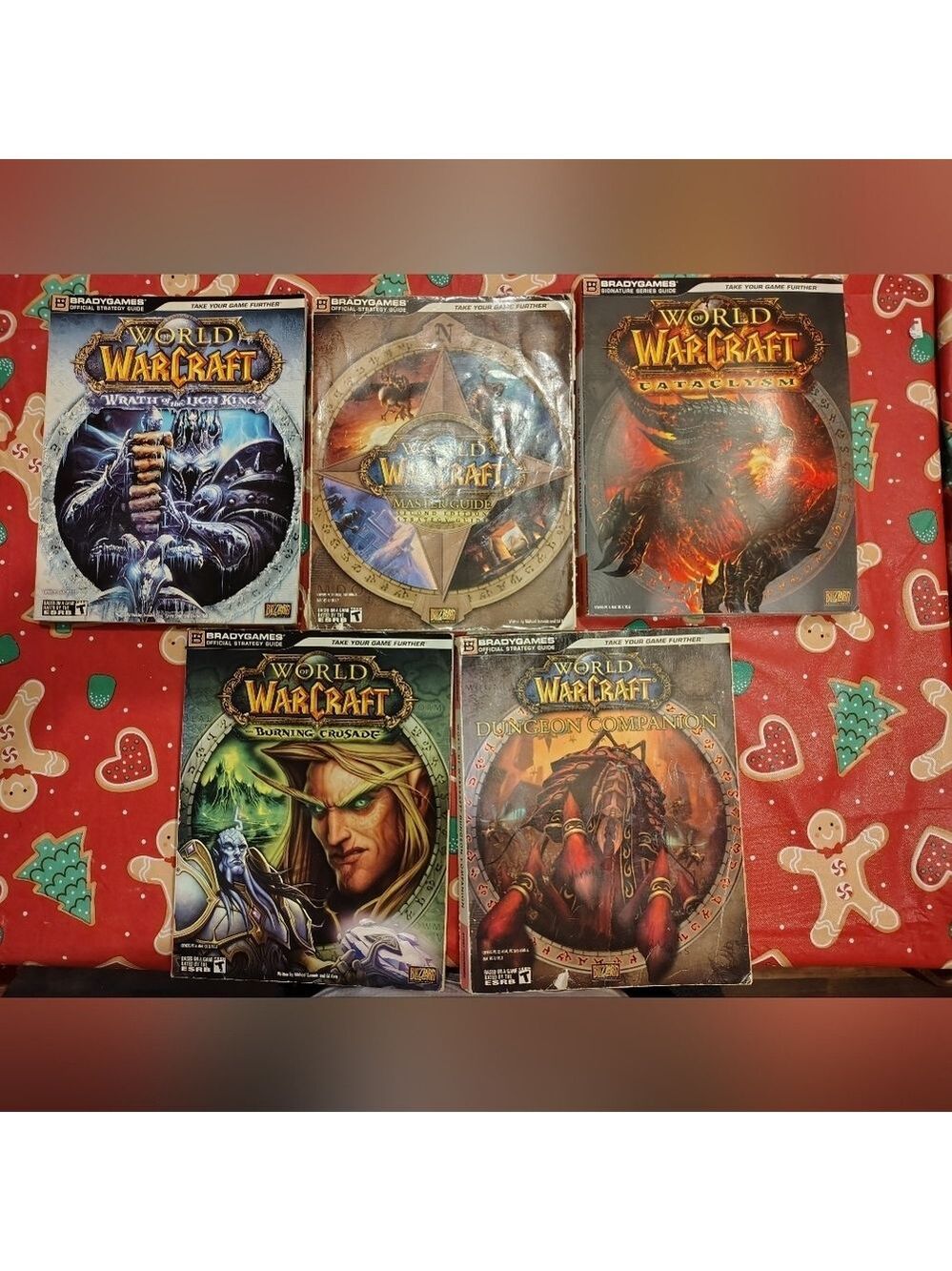 Brady Games World of Warcraft Official Strategy Guides Blizzard - Lot Of 5